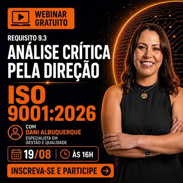 Webinar gratuito: Análise Crítica pela Direção — quarta, 19/08, às 16h