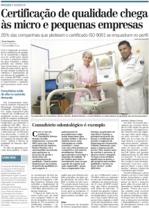 Matéria publicada no Correio Popular - Campias/SP