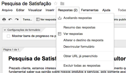 Acompanhe e analise os resultados