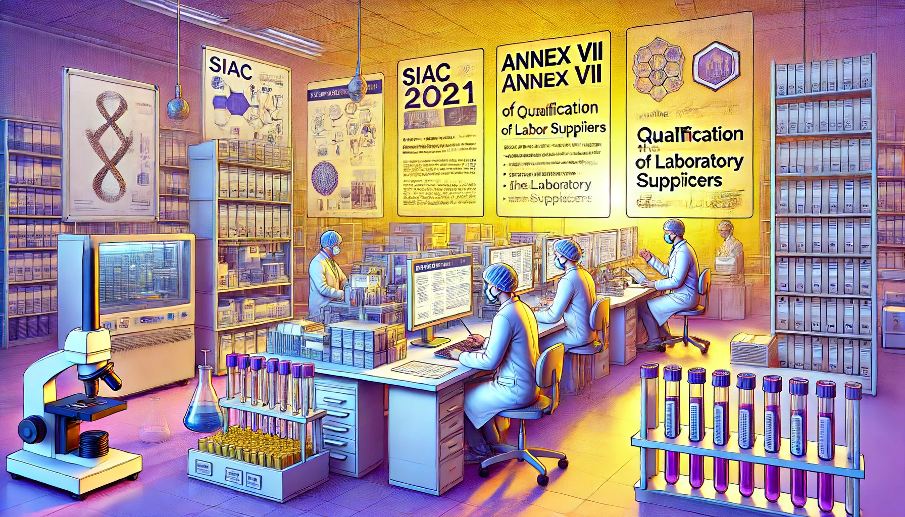 SiAC 2021 Anexo VII – Qualificação de fornecedores laboratoriais